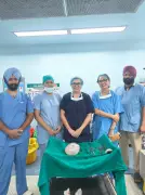 Tarn Taran Woman Successfully Treated for Giant Uterine Fibroid at Civil Hospital