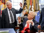 Trump Honors Lindsey Graham as 'Member of the Family' After Death