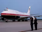 Trump Takes First Flight on Qatar-Gifted Air Force One, Praises Aircraft
