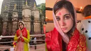 Uorfi Javed Visits Kamakhya Temple, Clarifies Religion Stance