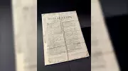 'Vanishingly rare' US Declaration of Independence copy found in UK archives