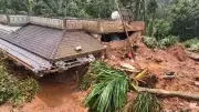 Wayanad Tunnel Project Site Hit by Landslide Amid Heavy Rains, Video Captures Moment