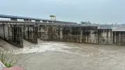 Yamuna River Water Level Hits 50,640 Cusecs at Hathnikund Barrage